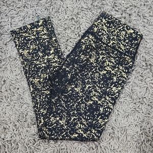 Black‎ and gold zyia leggings. NWOT